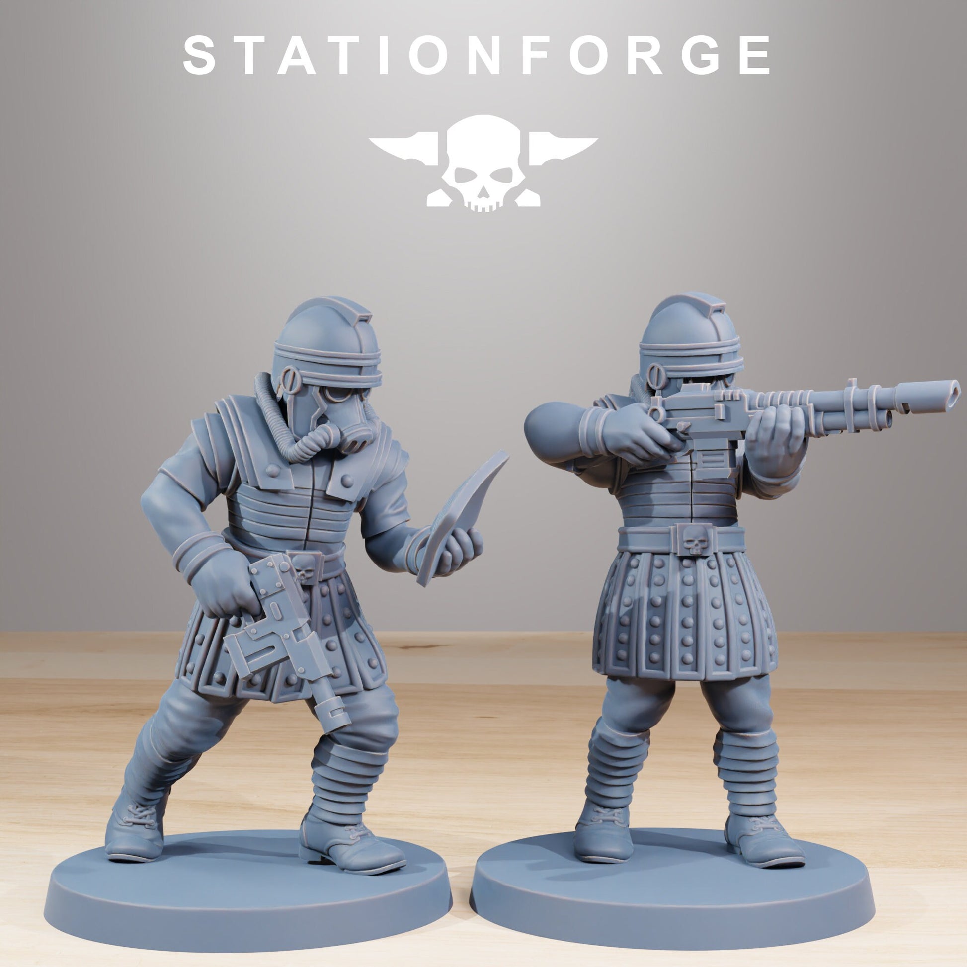 Grim Guard Vexillatio - set of 12 (sculpted by Stationforge)