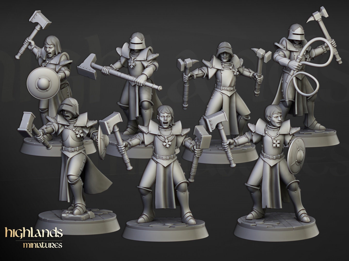 Sisters of Saint Helena (7) - Sculpted by Highland Miniatures