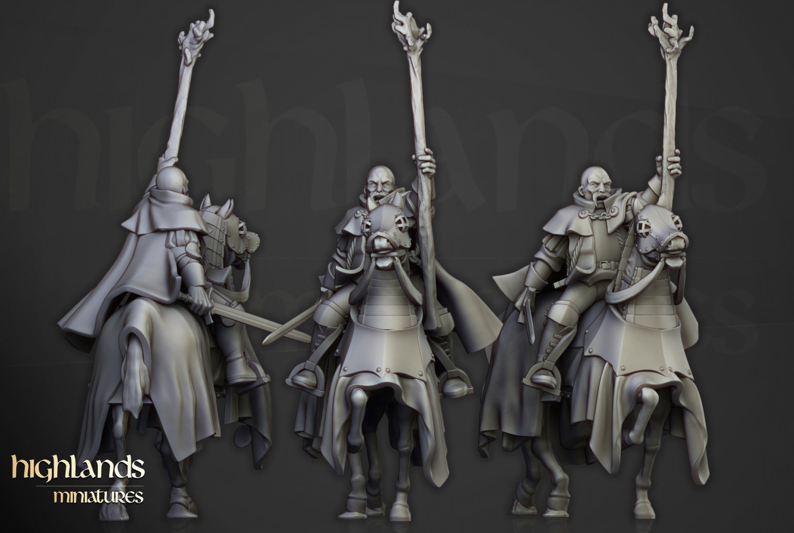 Battle Mage 2 - Sculpted by Highland Miniatures