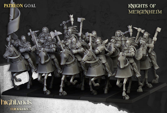 Knights of Mergenheim (10) - Sculpted by Highland Miniatures