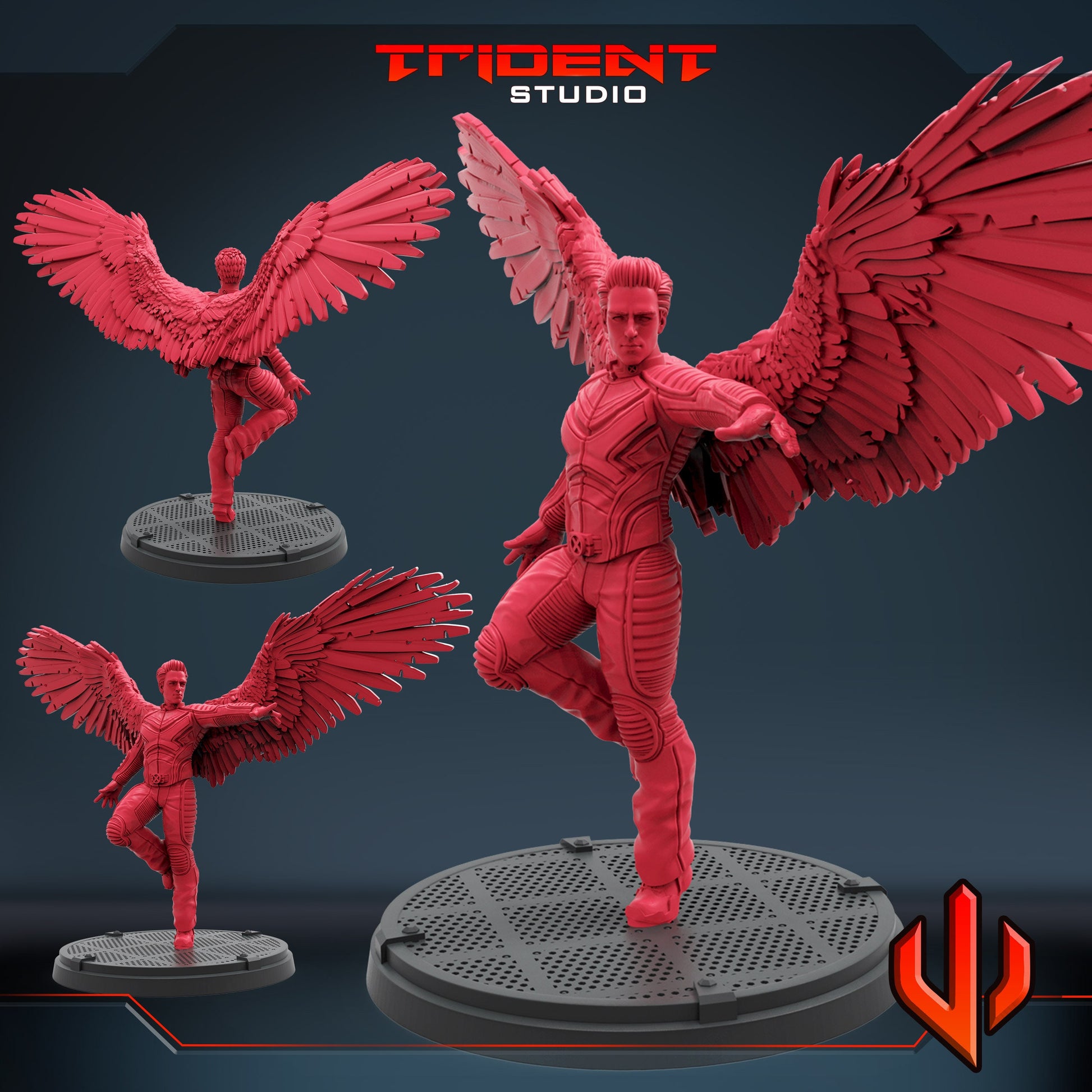 Angel 2000 (Fan art sculpted by Trident Studio) (Crisis Protocol Proxy/Alternative)