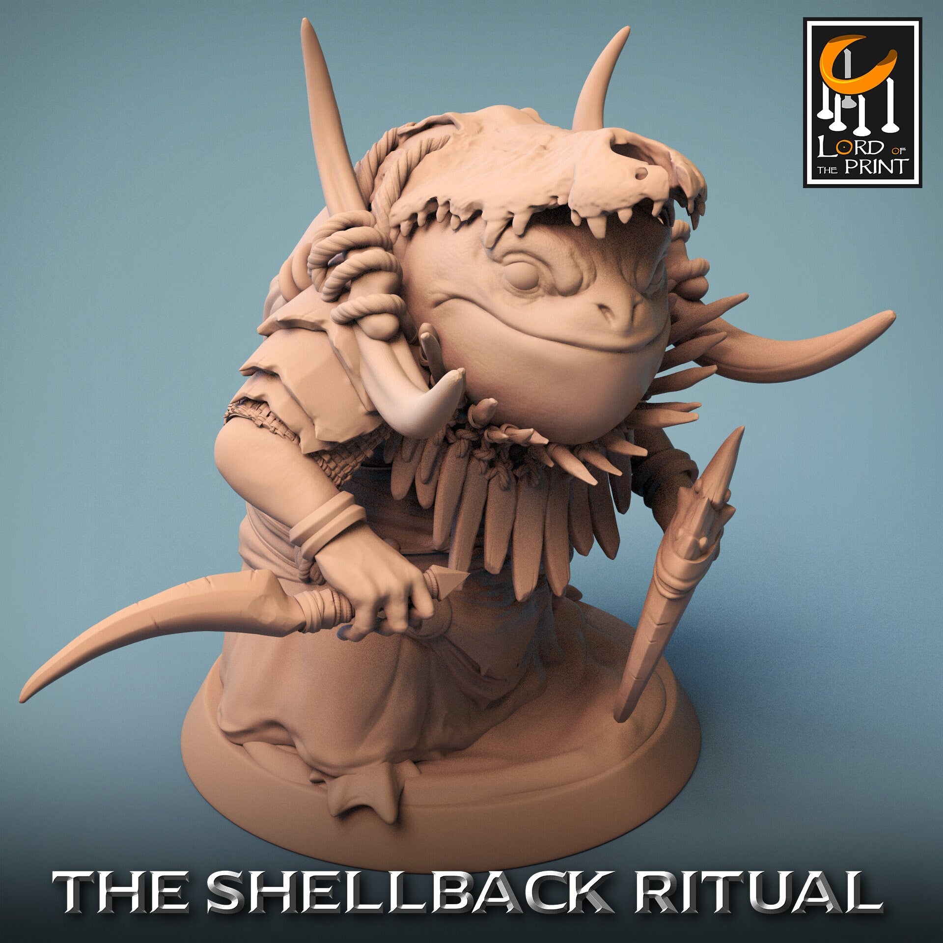Croaker Charge with Helmet - (Sculpted by Lord of the Print)