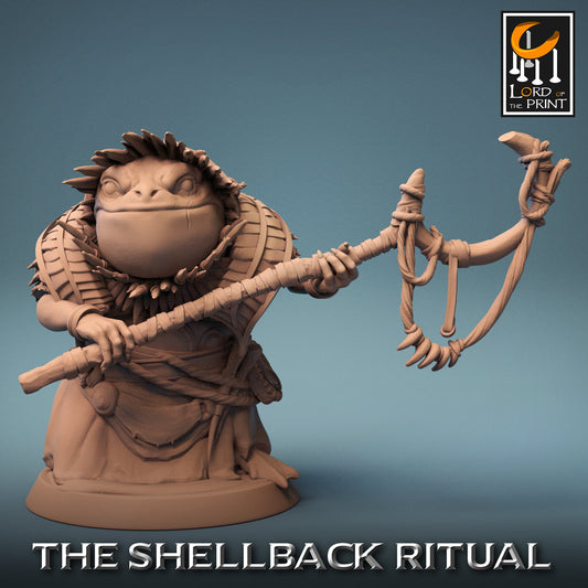 Croaker Guard with Helmet - (Sculpted by Lord of the Print)