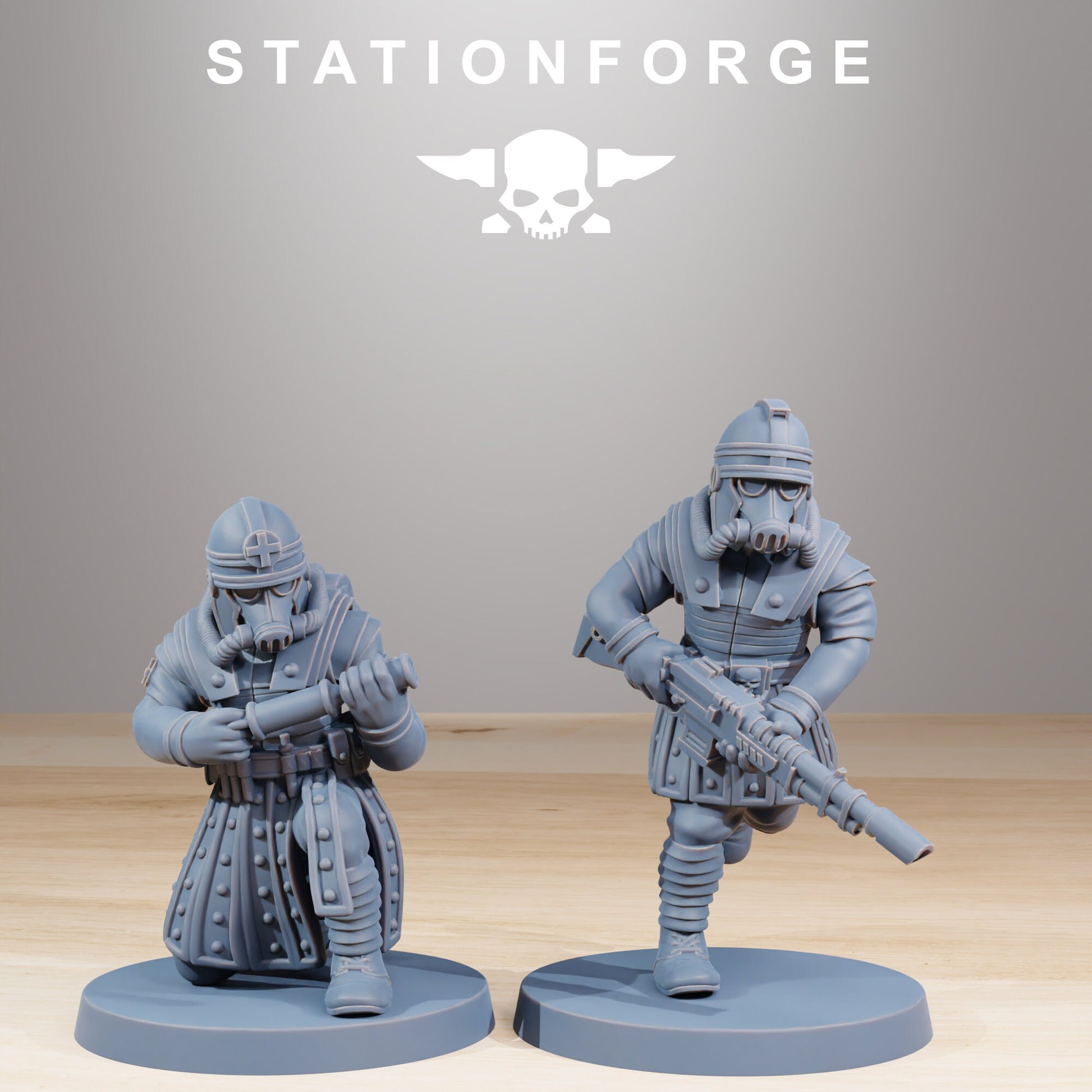 Grim Guard Vexillatio - set of 12 (sculpted by Stationforge)