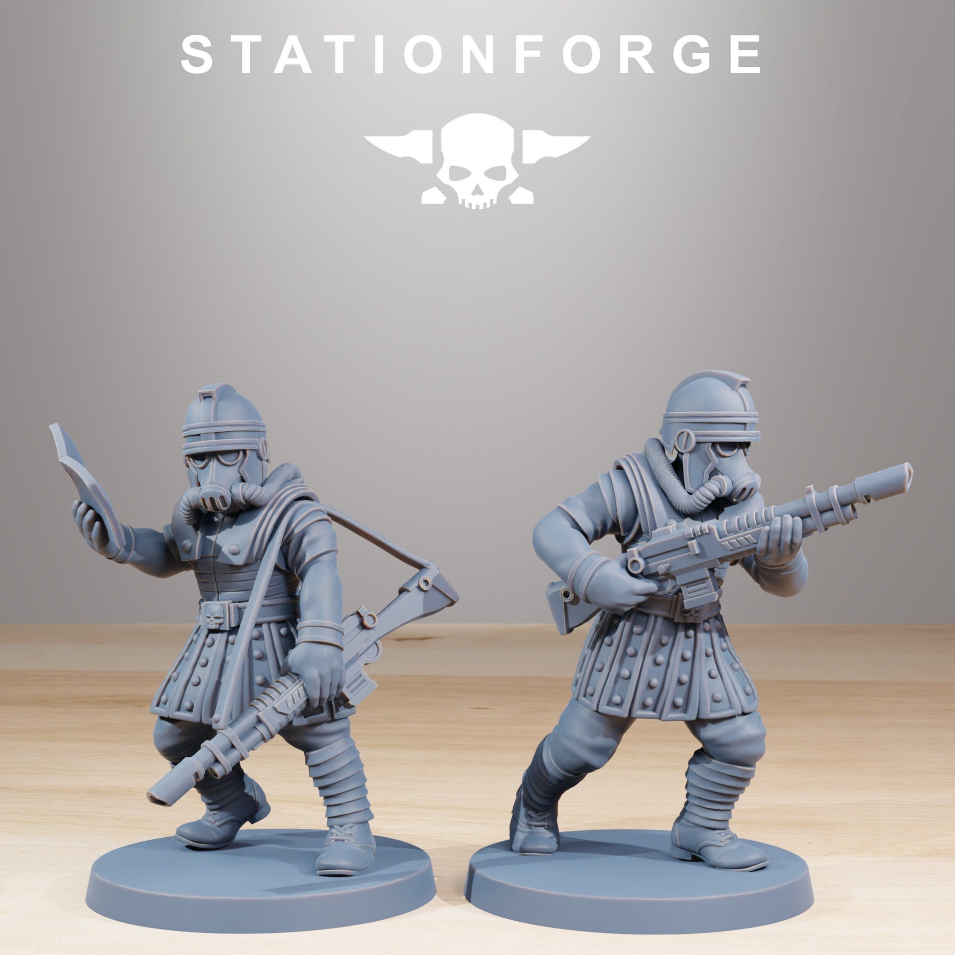 Grim Guard Vexillatio - set of 12 (sculpted by Stationforge)