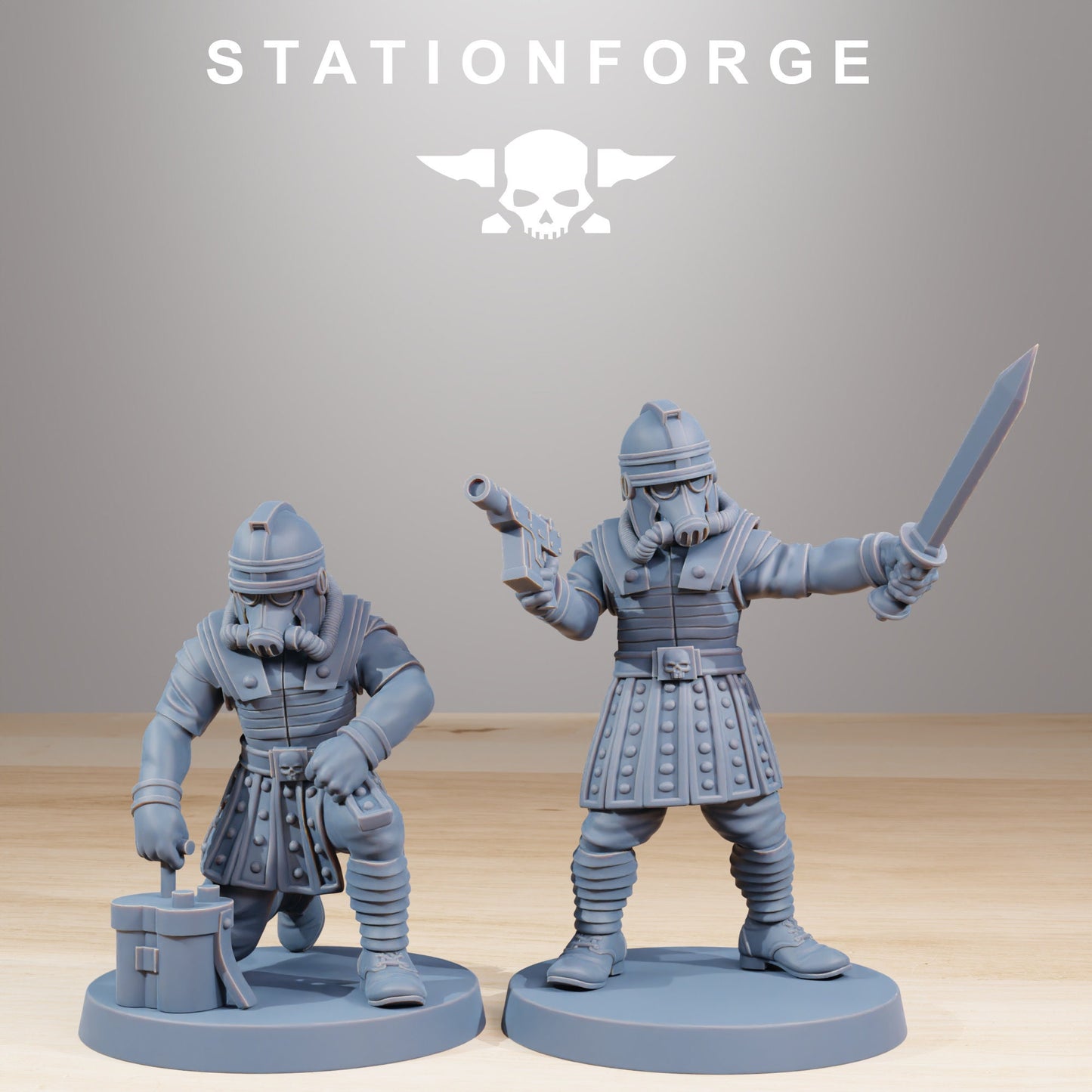 Grim Guard Vexillatio - set of 12 (sculpted by Stationforge)