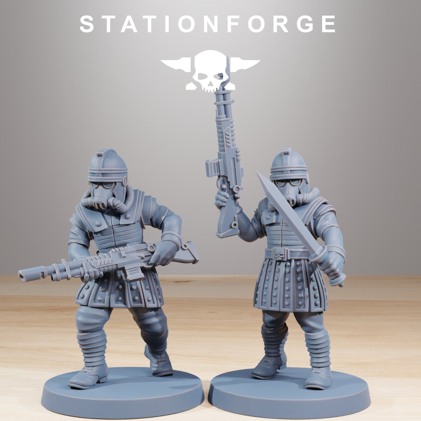 Grim Guard Vexillatio - set of 12 (sculpted by Stationforge)