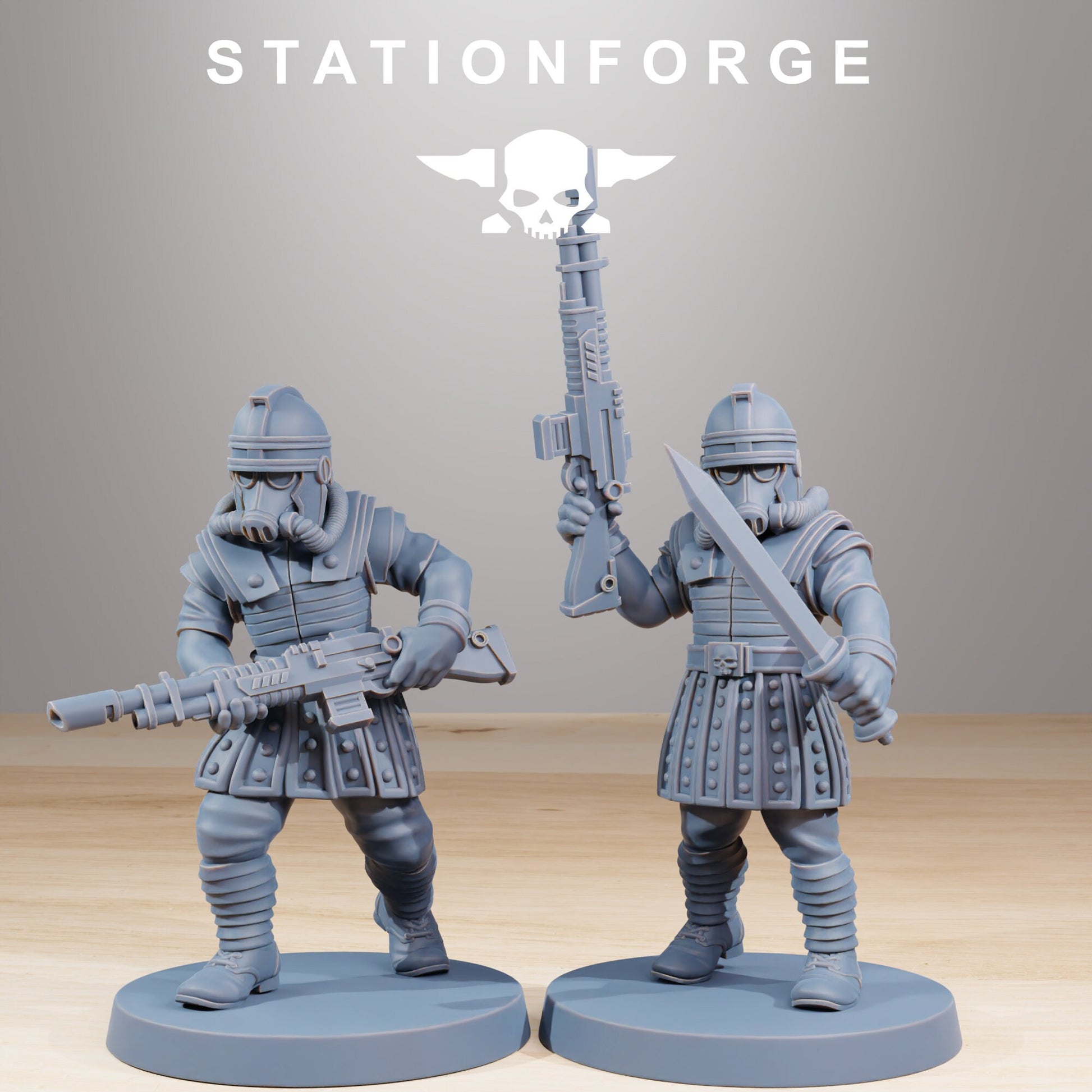 Grim Guard Vexillatio - set of 12 (sculpted by Stationforge)