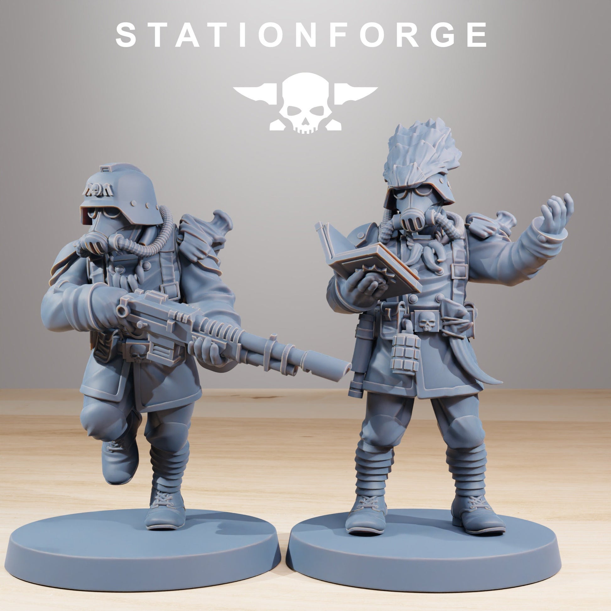 Grim Guard Xenarid Hunters - set of 10 (sculpted by Stationforge)