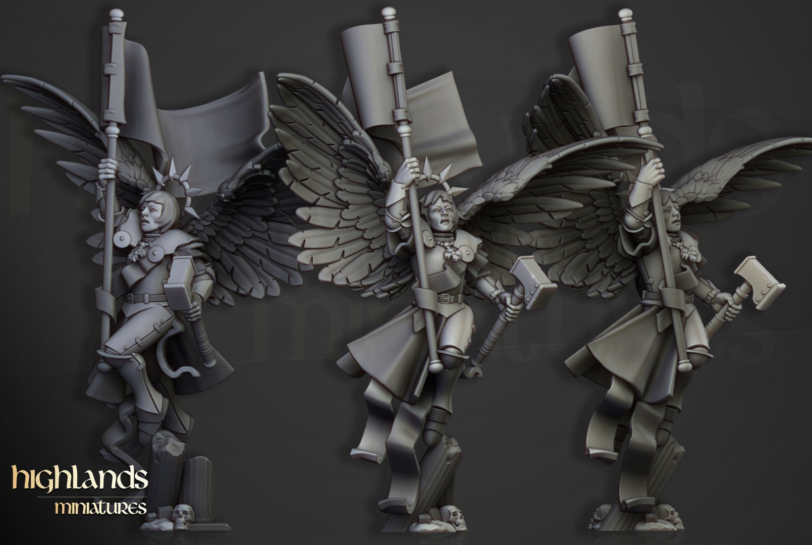 Saint Helena's Chosen - Sculpted by Highland Miniatures