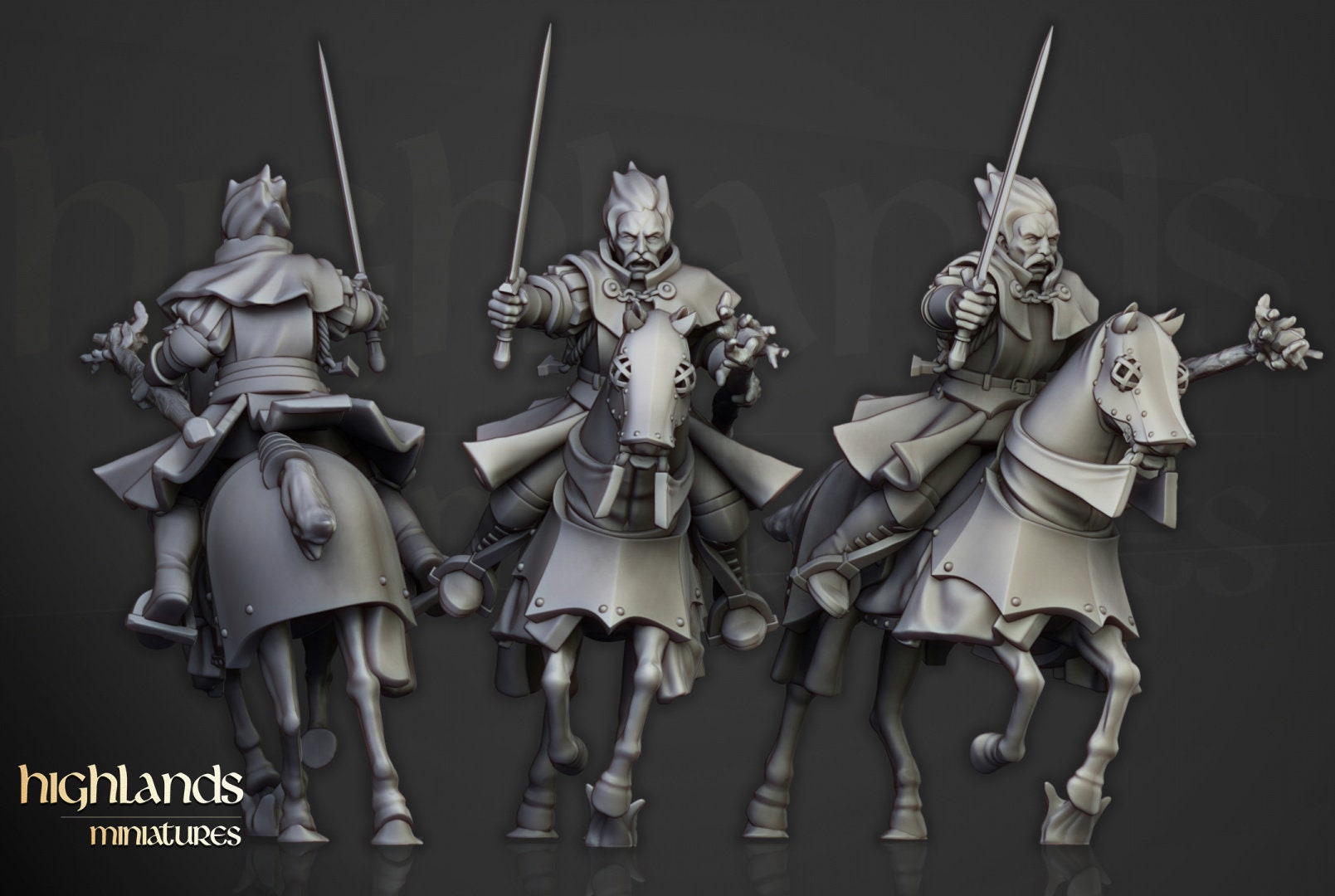 Battle Mage 3 - Sculpted by Highland Miniatures