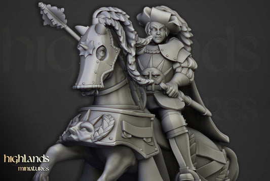 Baroness of Lunneburg - Sculpted by Highland Miniatures