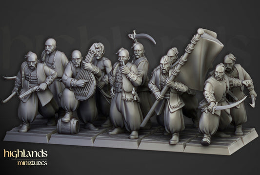 Harbor Cossacks (10) - Sculpted by Highland Miniatures