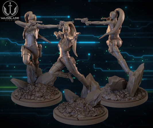 Aurra Sing - Fan Art (sculpted by Warblade Studios)
