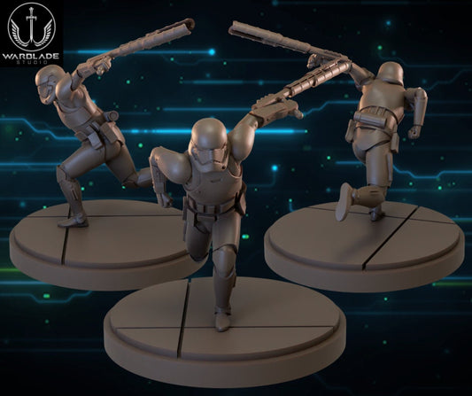 First Order Trooper 1 - Fan Art (sculpted by Warblade Studios)