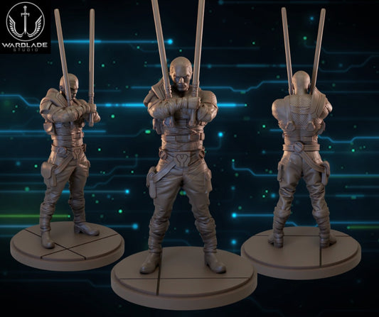 Galen Marek - Fan Art (sculpted by Warblade Studios)