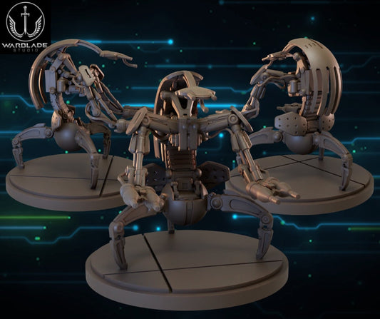 Droideka 2 - Fan Art (sculpted by Warblade Studios)