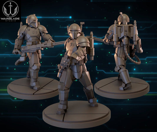 Heavy Mando 1 - Fan Art (sculpted by Warblade Studios)