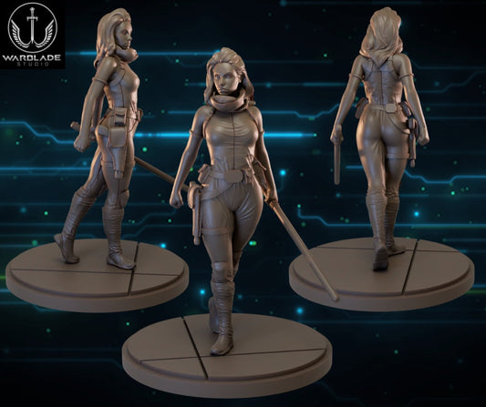 Mara Jade - Fan Art (sculpted by Warblade Studios)