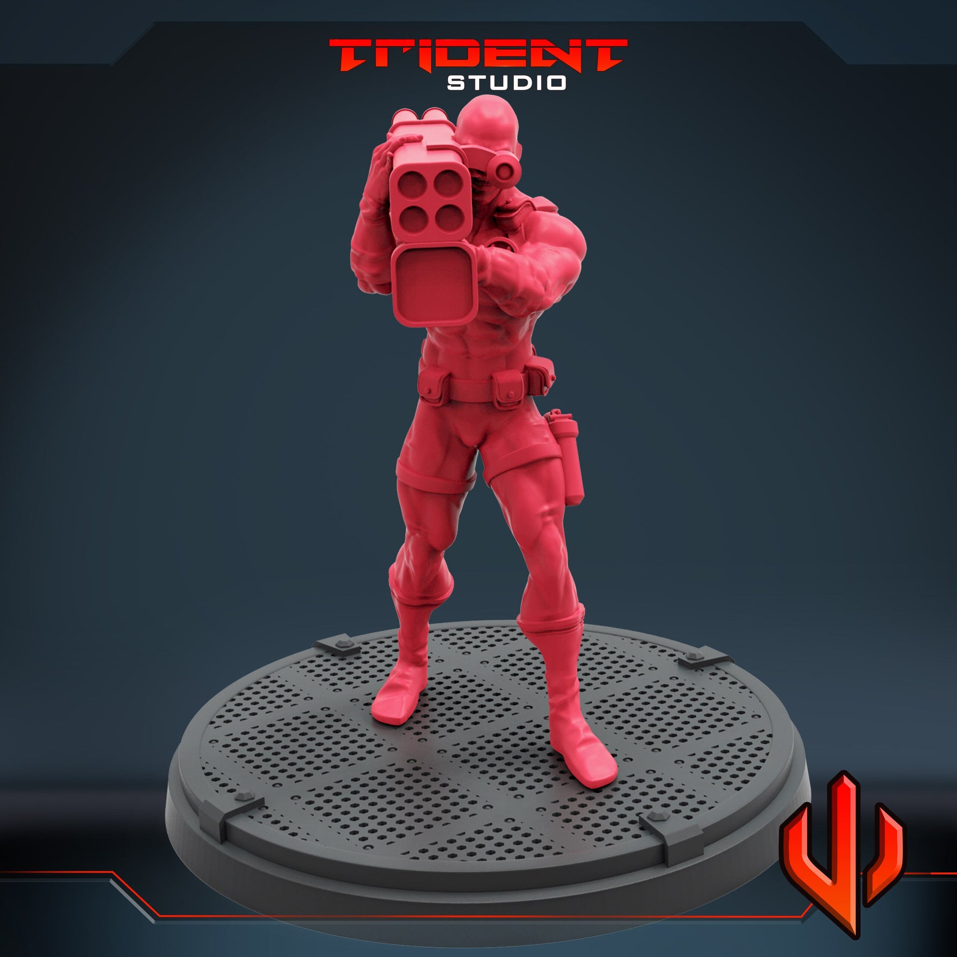 Bob Agent Hydra (Fan art sculpted by Trident Studio) (Crisis Protocol Proxy/Alternative)
