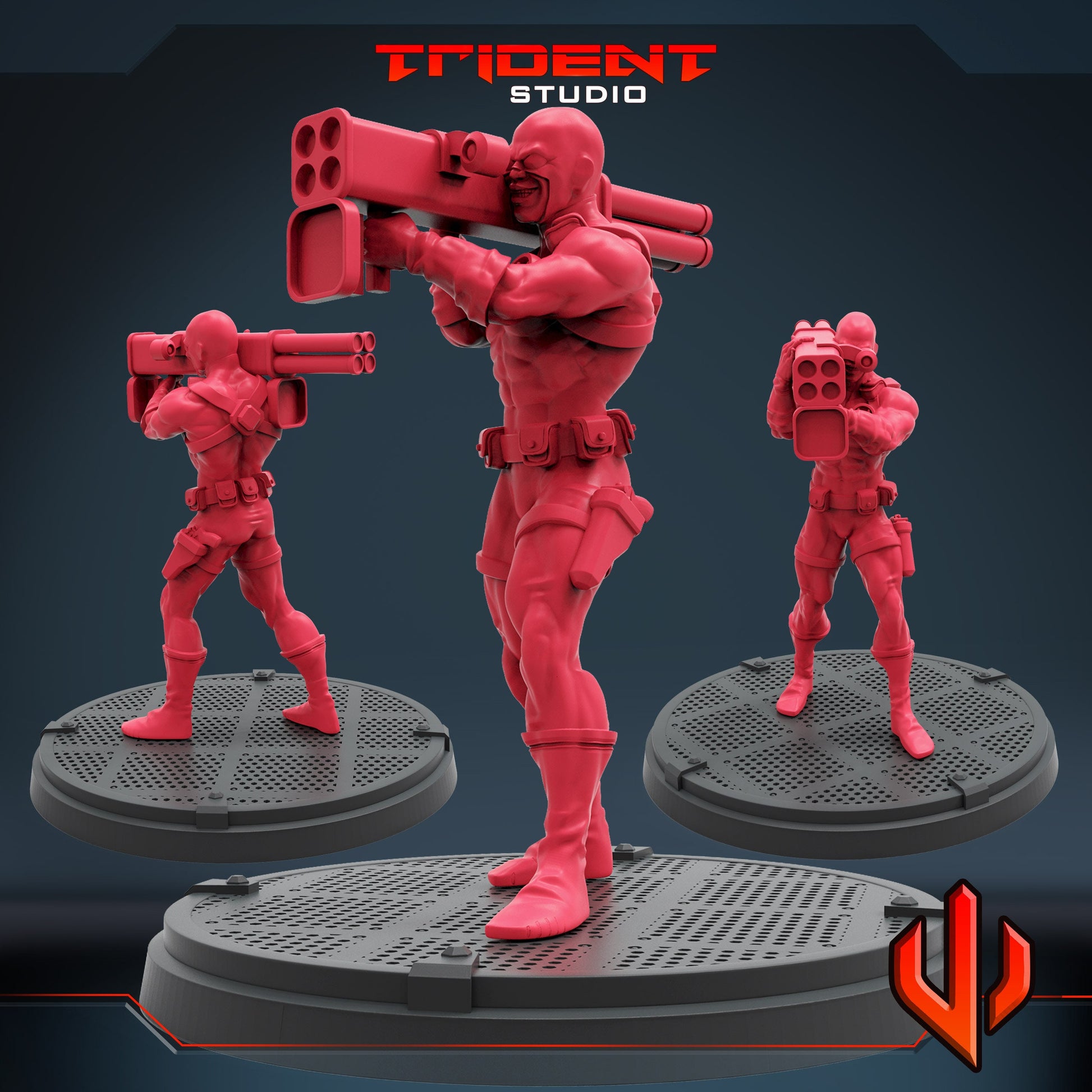 Bob Agent Hydra (Fan art sculpted by Trident Studio) (Crisis Protocol Proxy/Alternative)