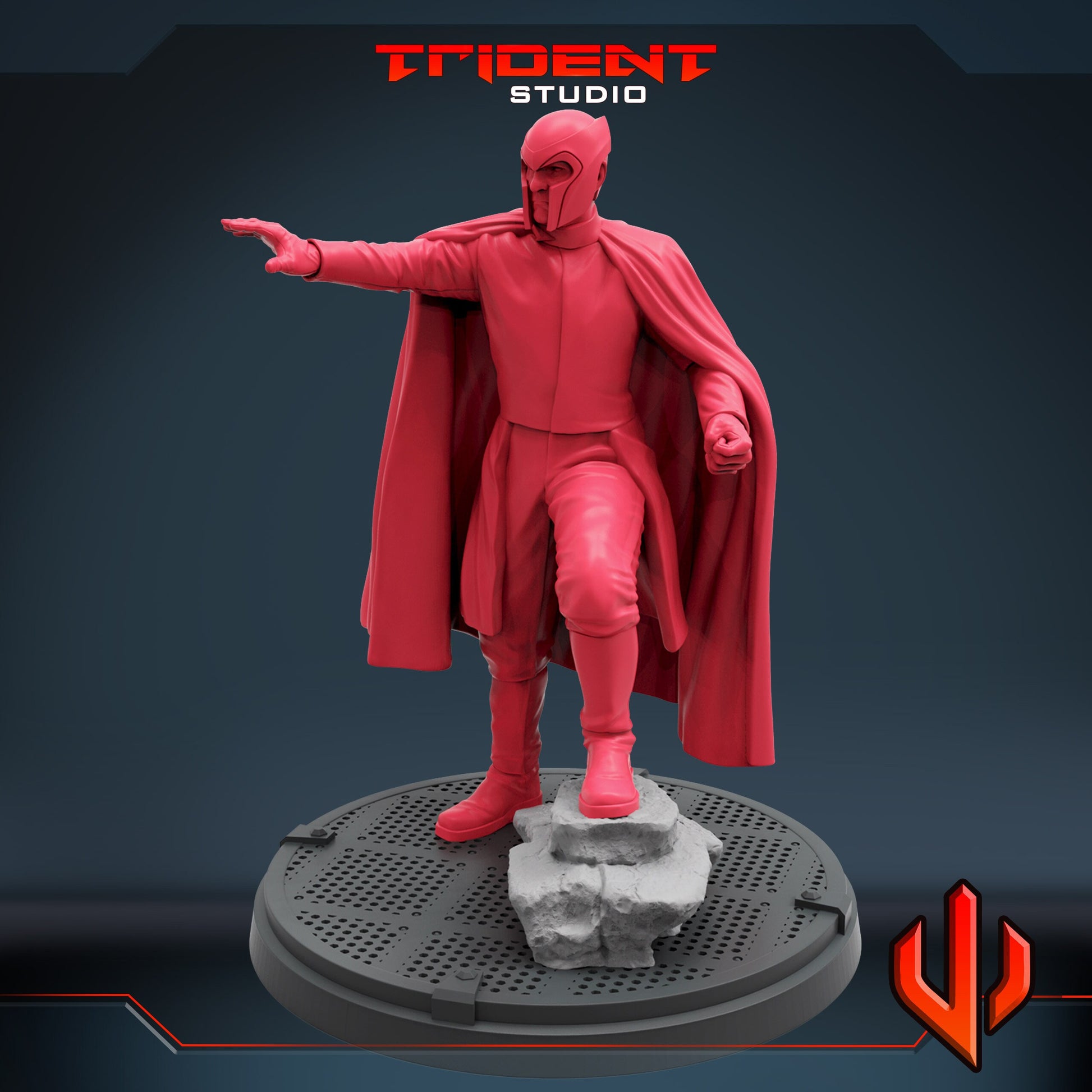 Magneto 2000 (Fan art sculpted by Trident Studio) (Crisis Protocol Proxy/Alternative)
