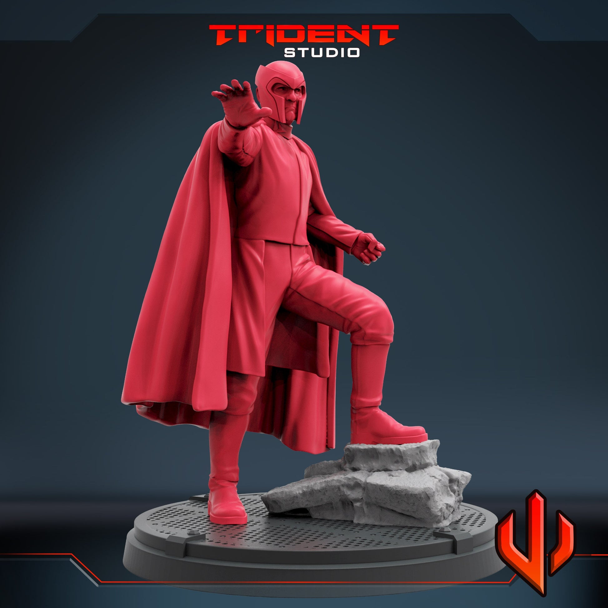 Magneto 2000 (Fan art sculpted by Trident Studio) (Crisis Protocol Proxy/Alternative)