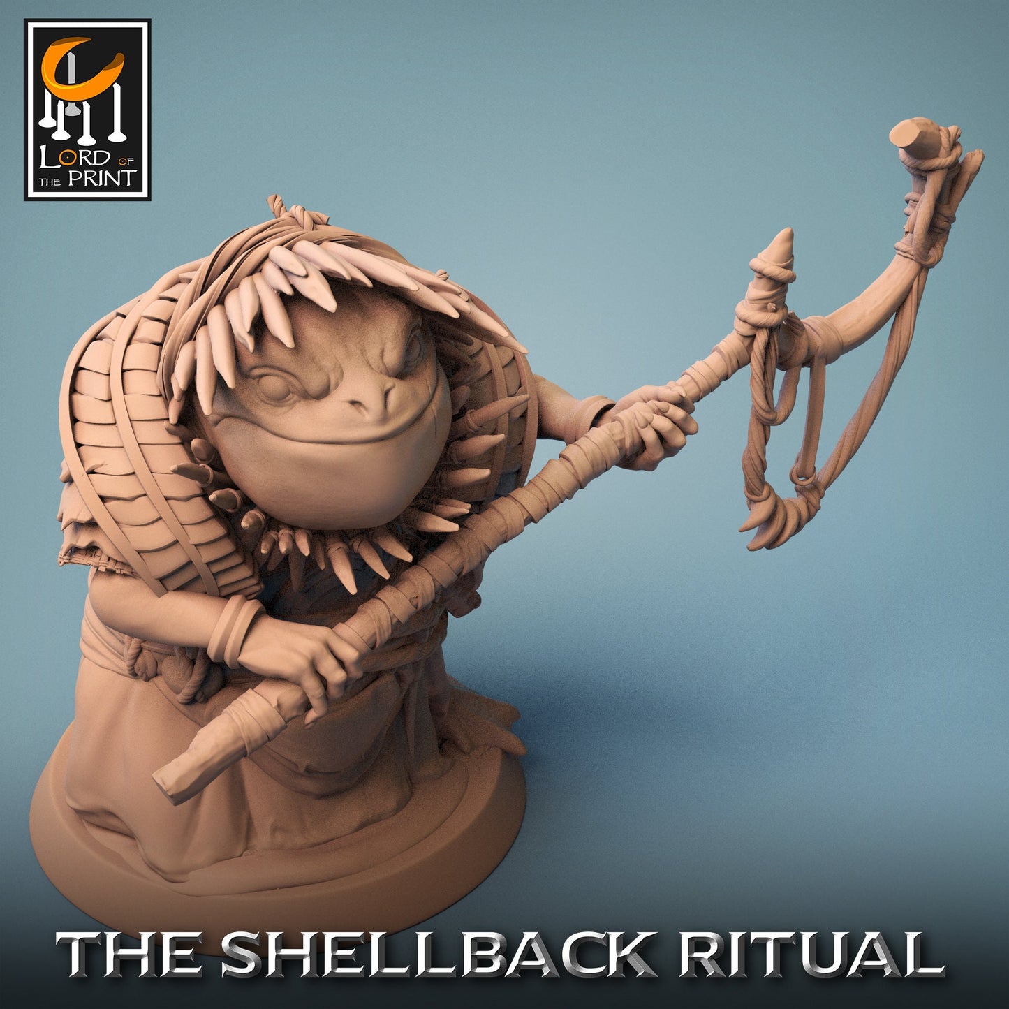 Croaker Guard with Helmet - (Sculpted by Lord of the Print)
