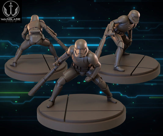 First Order Trooper 2 - Fan Art (sculpted by Warblade Studios)