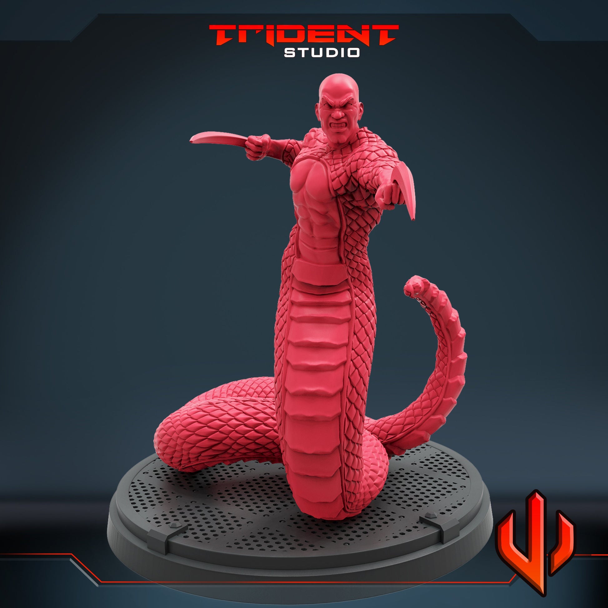 Bushmaster (Fan art sculpted by Trident Studio) (Crisis Protocol Proxy/Alternative)