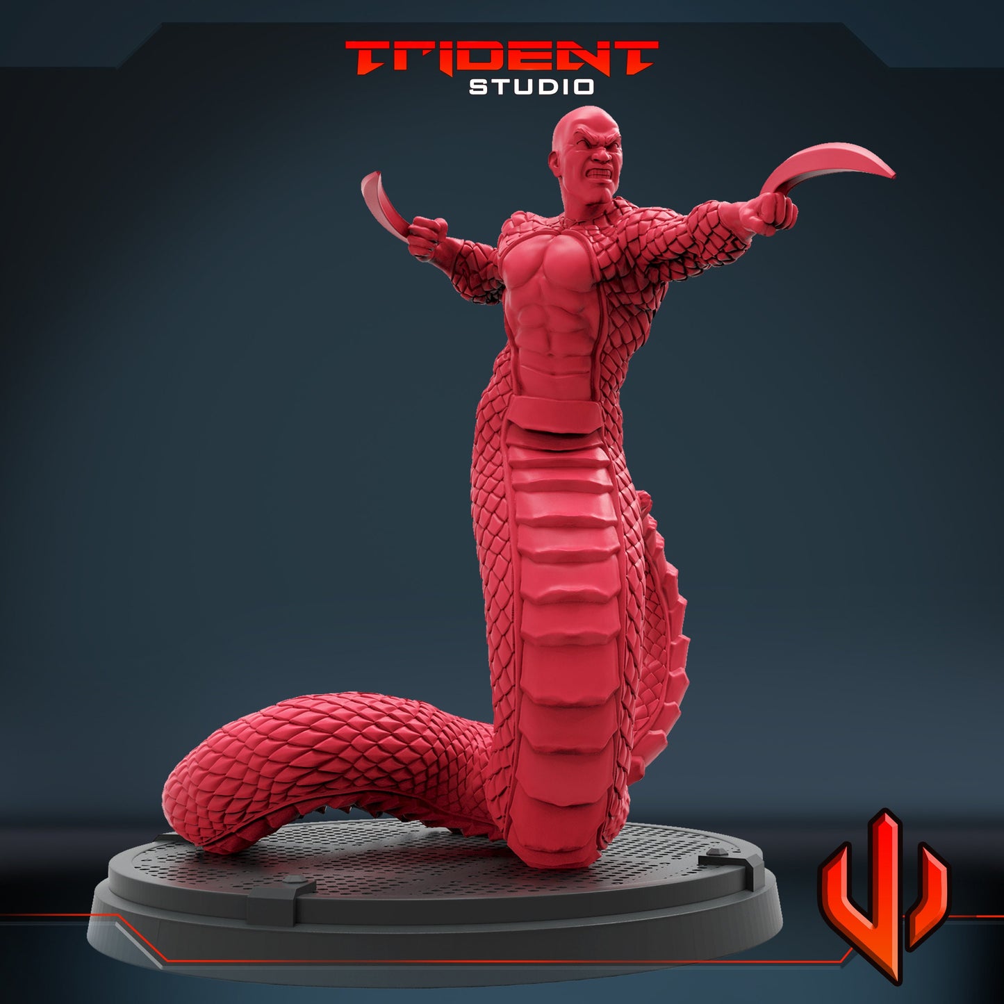 Bushmaster (Fan art sculpted by Trident Studio) (Crisis Protocol Proxy/Alternative)