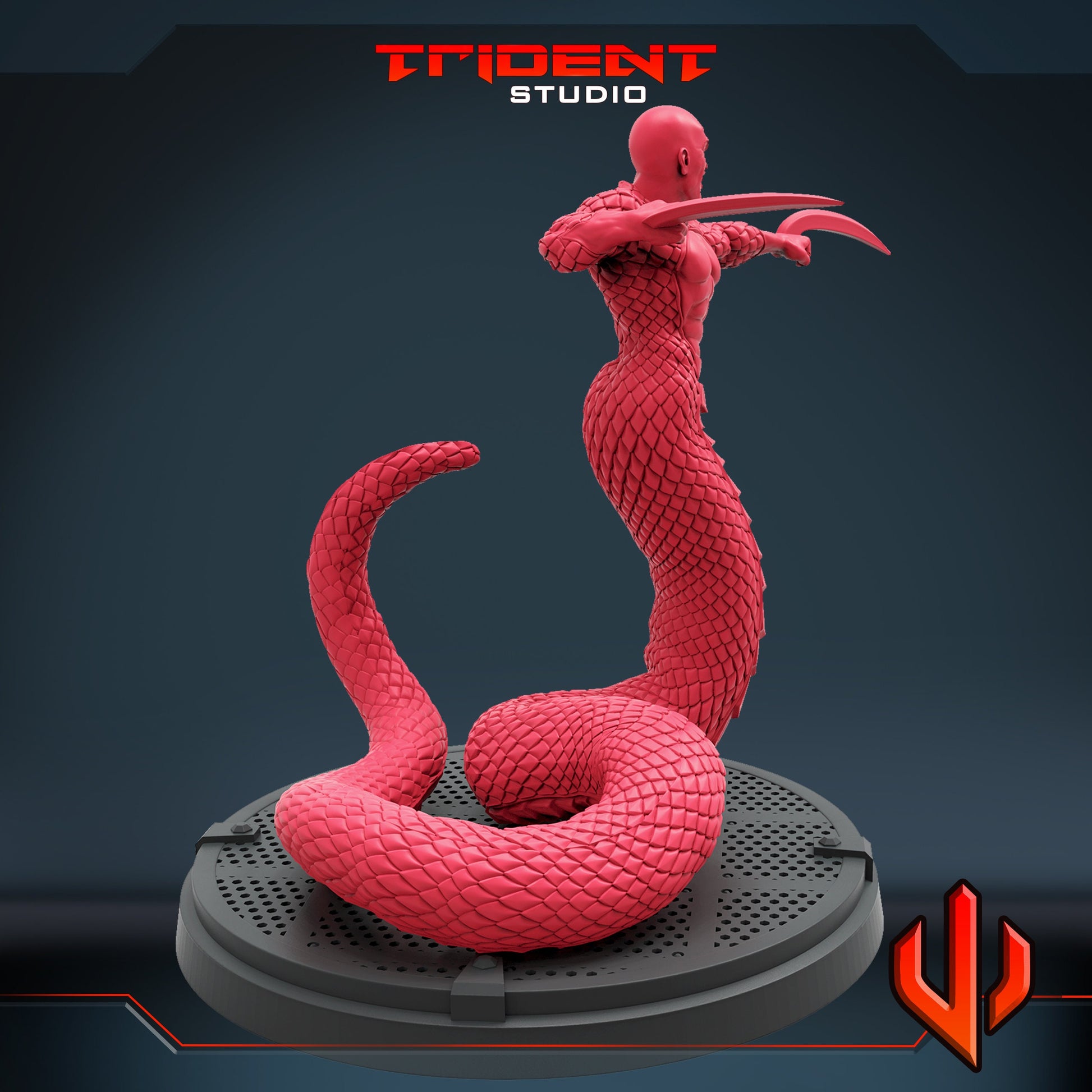 Bushmaster (Fan art sculpted by Trident Studio) (Crisis Protocol Proxy/Alternative)