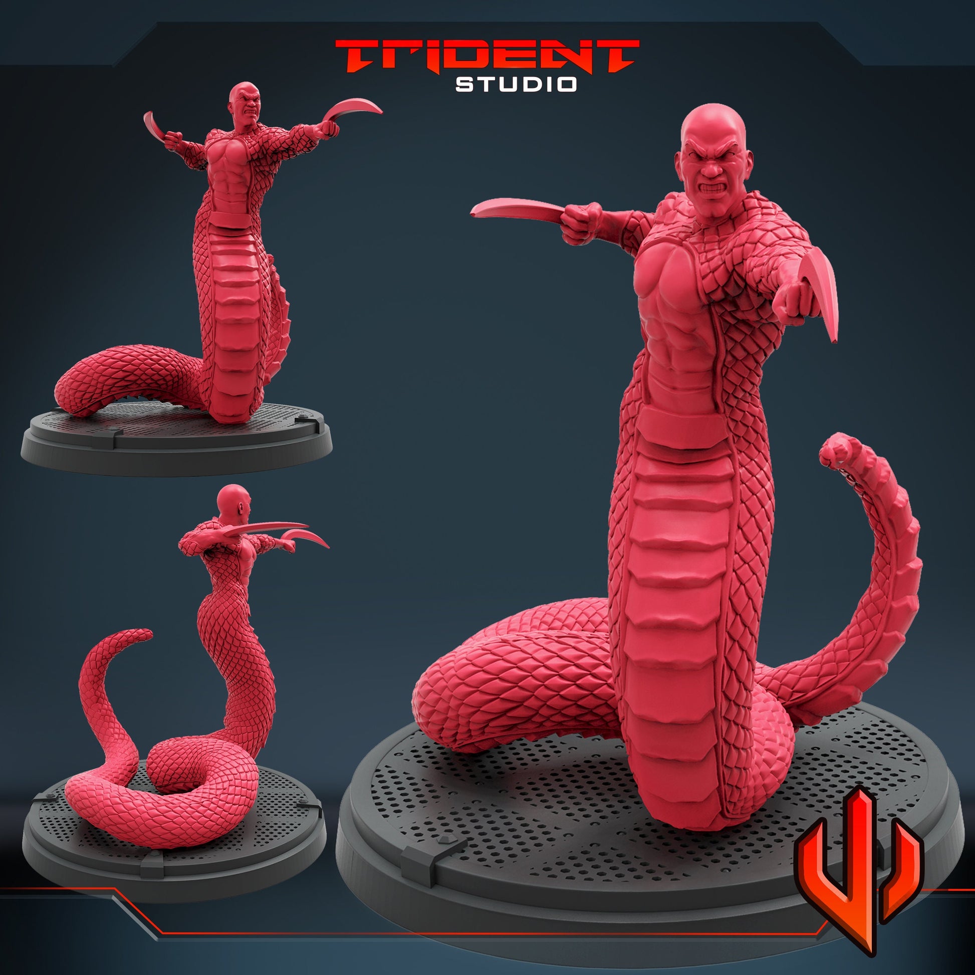 Bushmaster (Fan art sculpted by Trident Studio) (Crisis Protocol Proxy/Alternative)