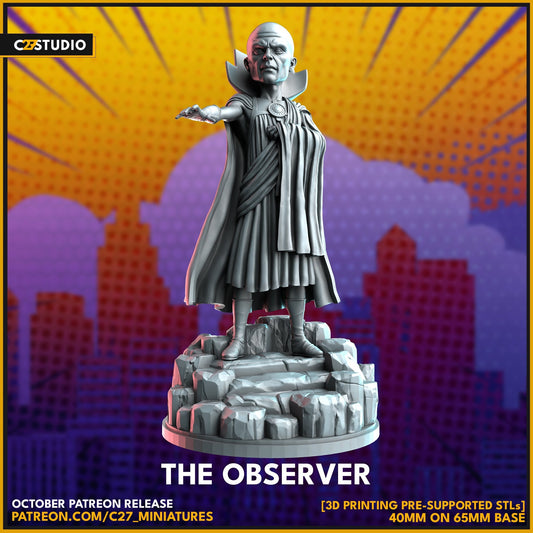 The Watcher / Observer 40mm miniature (sculpted by C27 collectibles) (Crisis Protocol Proxy/Alternative)