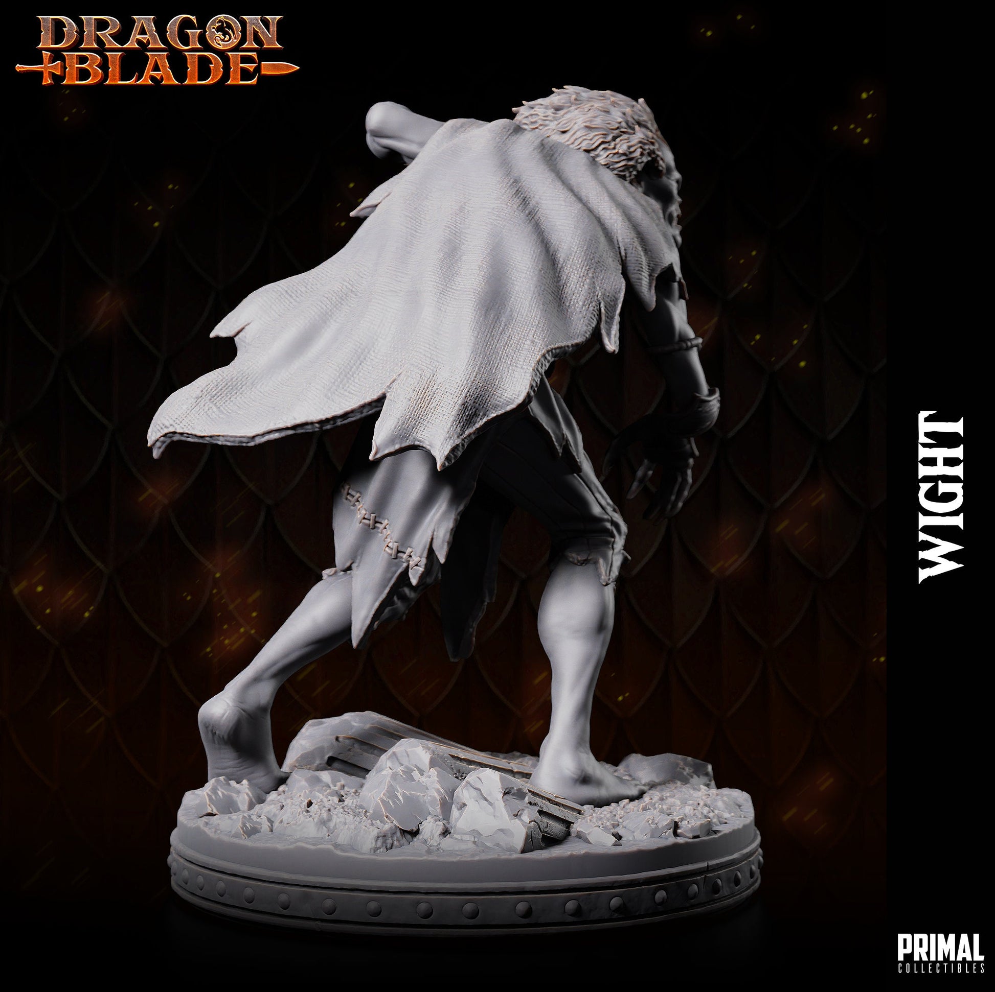 Wight 1 (32mm / 75mm) - Sculpted by Primal Collectibles