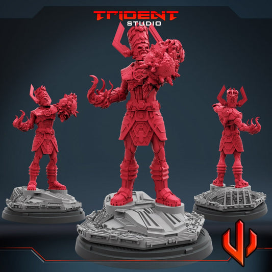 Galactus - Eater of Worlds (Fan art sculpted by Trident Studio) (Crisis Protocol Proxy/Alternative)