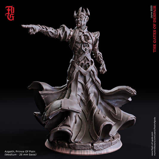 Azgath, Prince of Pain - The Gates of Despair (sculpted by Flesh of Gods miniatures)