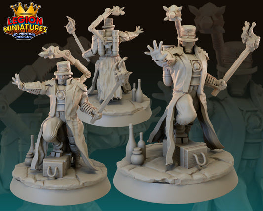 Fantasy Iron Man Fan-Art 40mm Miniature (Sculpted by Legion Miniatures) (Crisis Protocol Proxy/Alternative)