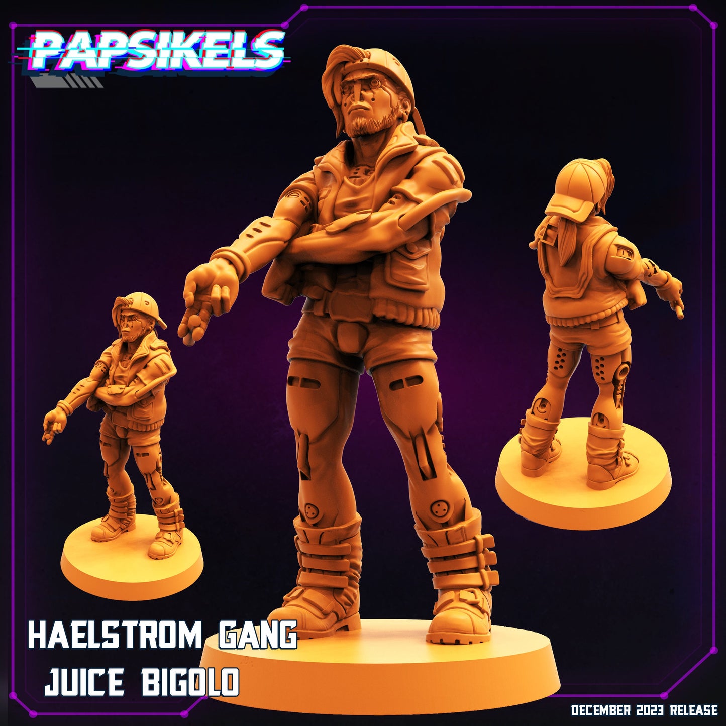 Haelstrom Gang - Juice Bigolo (sculpted by Papsikels)
