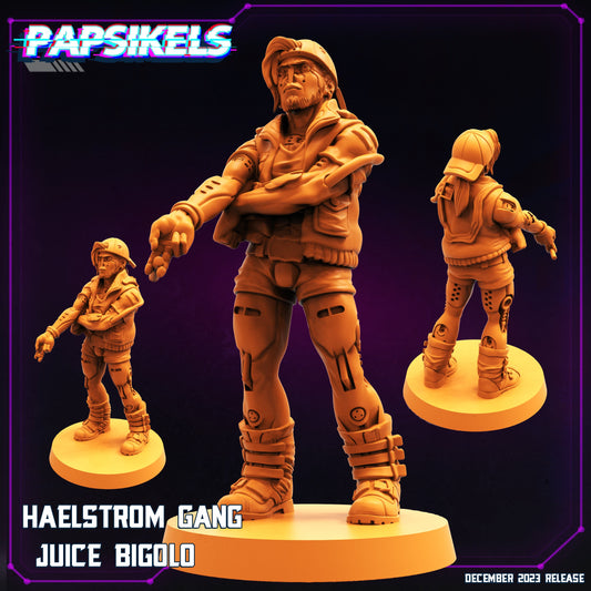 Haelstrom Gang - Juice Bigolo (sculpted by Papsikels)