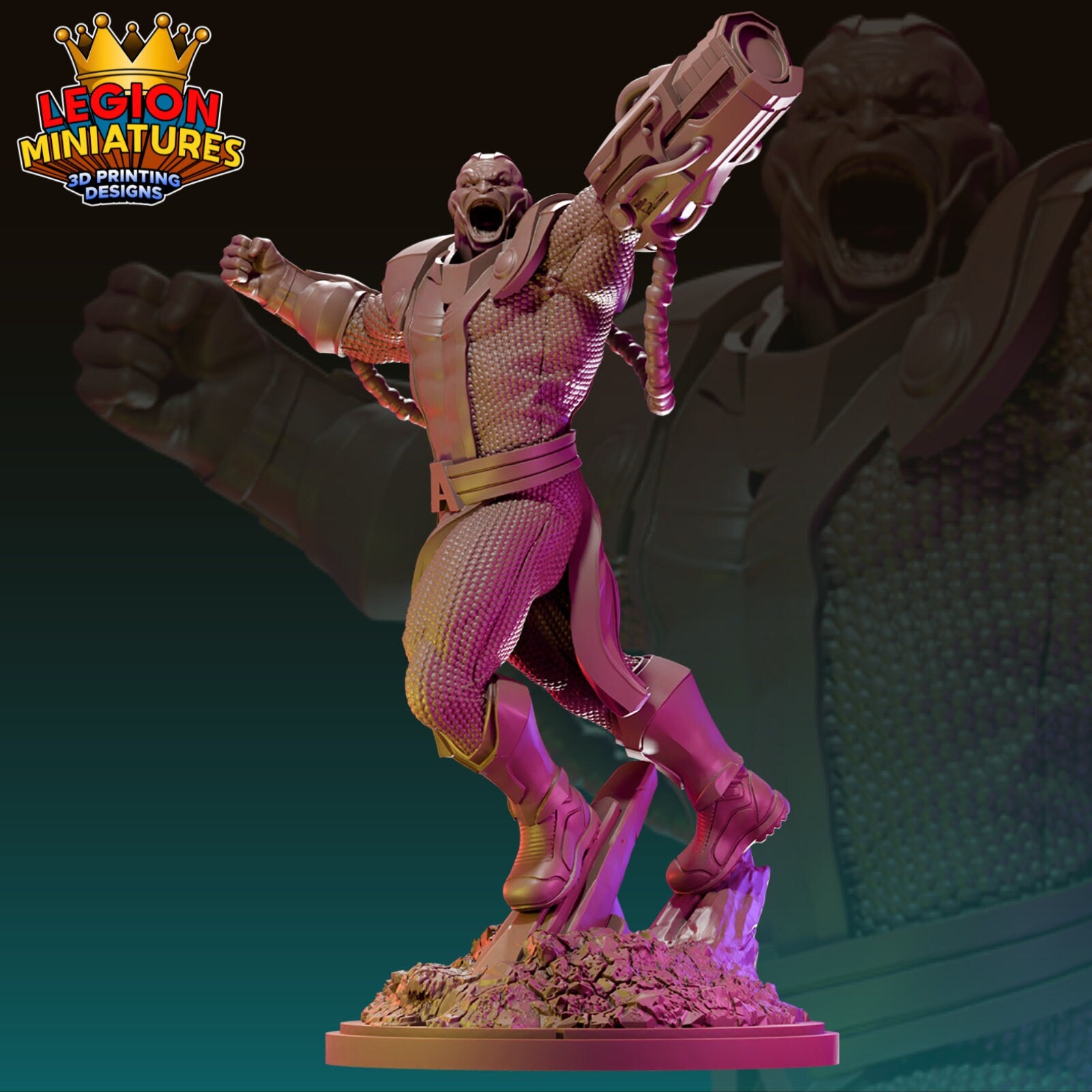 Apocalypse Fan-Art 40mm Miniature (Sculpted by Legion Miniatures) (Crisis Protocol Proxy/Alternative)