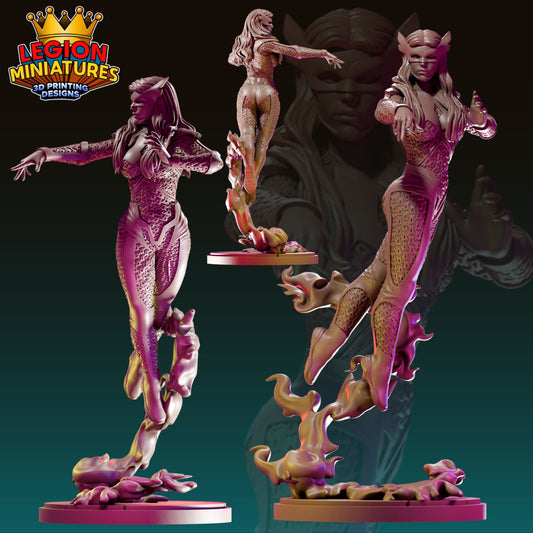 Moonstone Fan-Art 40mm Miniature (Sculpted by Legion Miniatures) (Crisis Protocol Proxy/Alternative)
