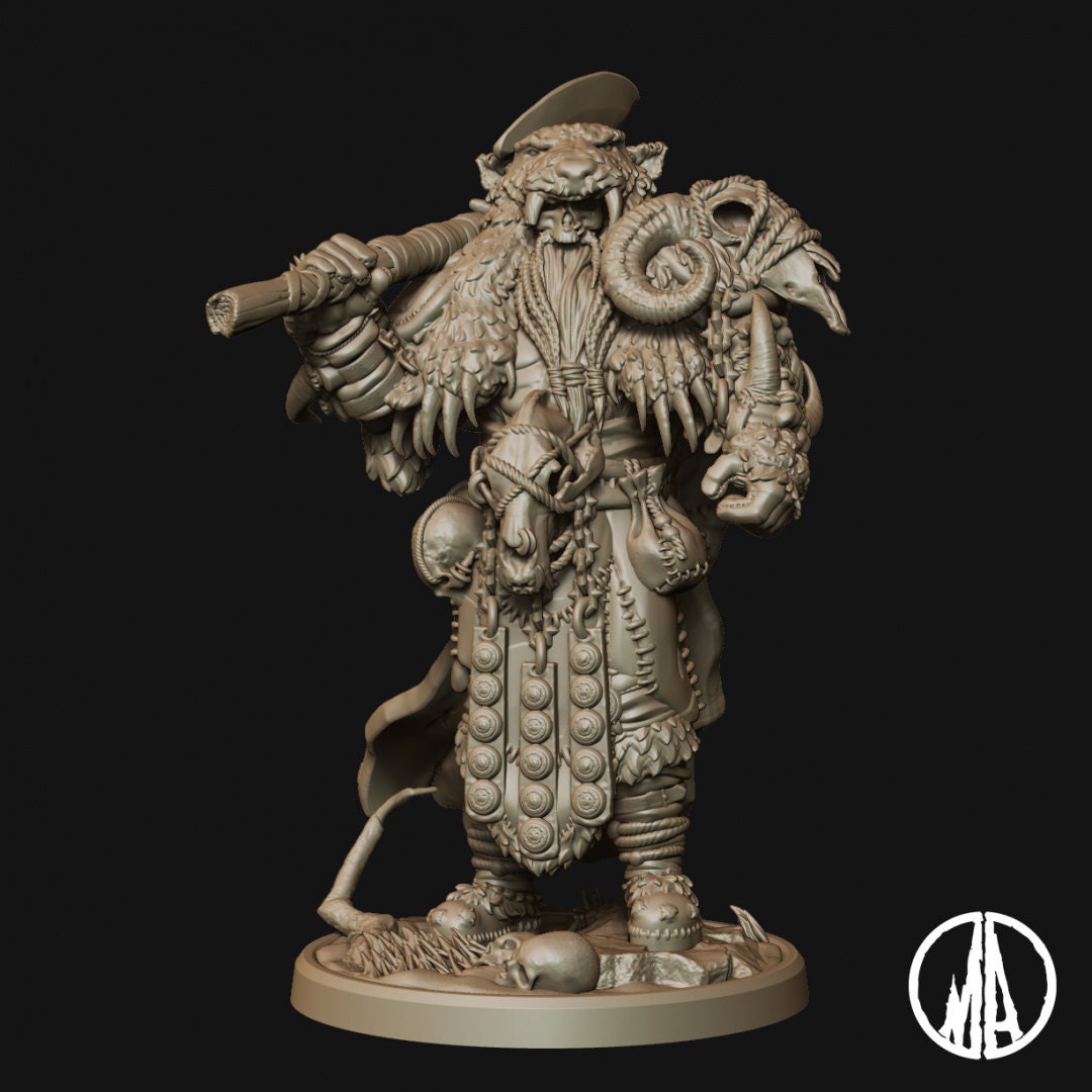 Barbarian - Arctic Tribes (Sculpted by Monolith Arts)