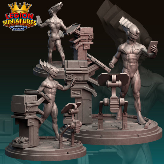 Maker Fan-Art 40mm Miniature (Sculpted by Legion Miniatures) (Crisis Protocol Proxy/Alternative)