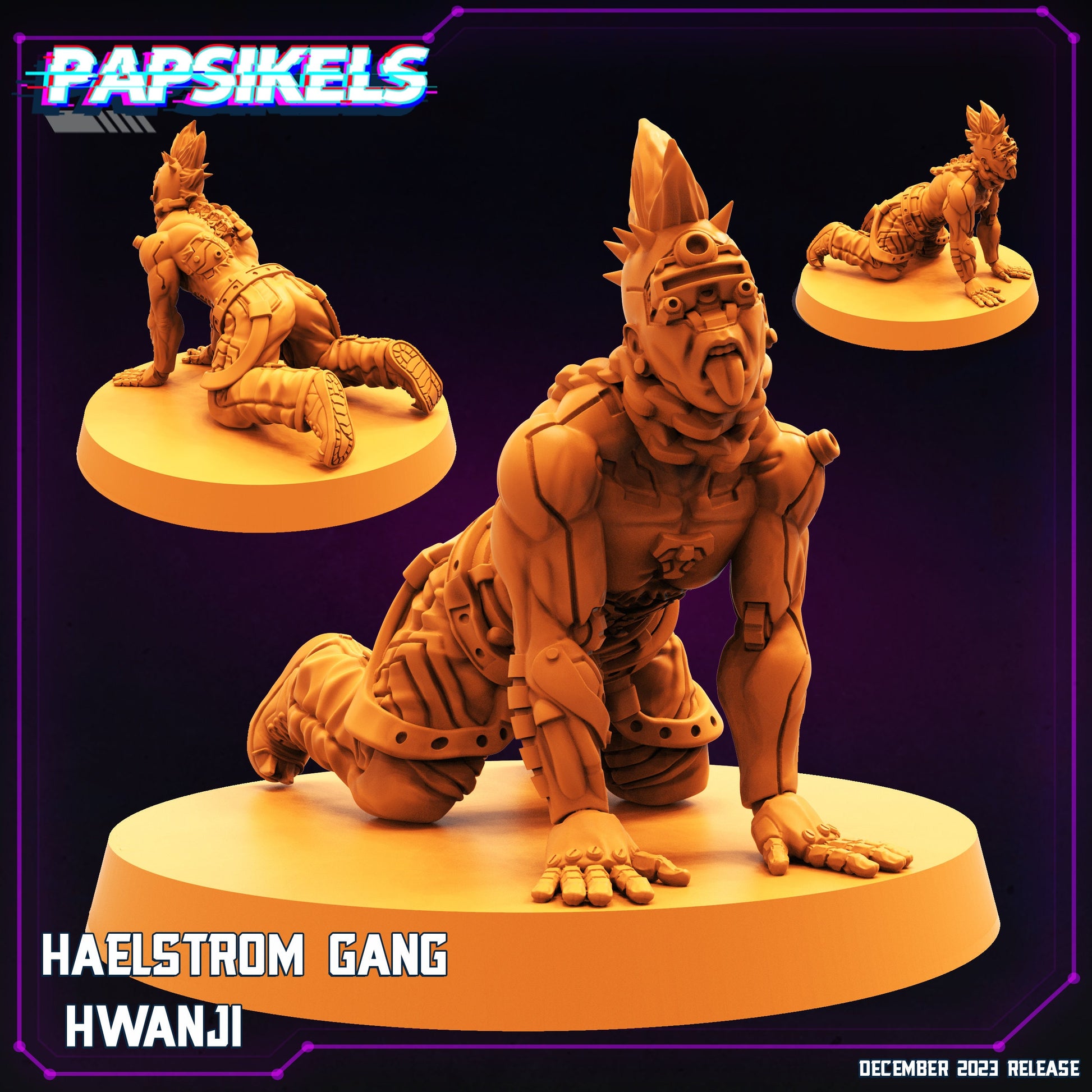 Haelstrom Gang - Hwanji (sculpted by Papsikels)