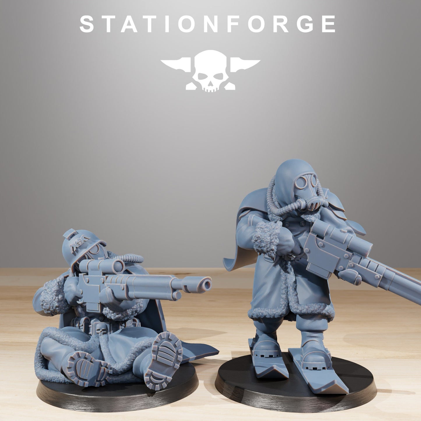 Grim Guard - Frost Watch Marksmen - set of 10 (sculpted by Stationforge)