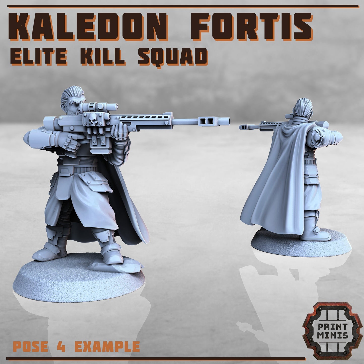 Elite Kill Squad - Kaledon Fortis Army (set of 10) by Print Minis