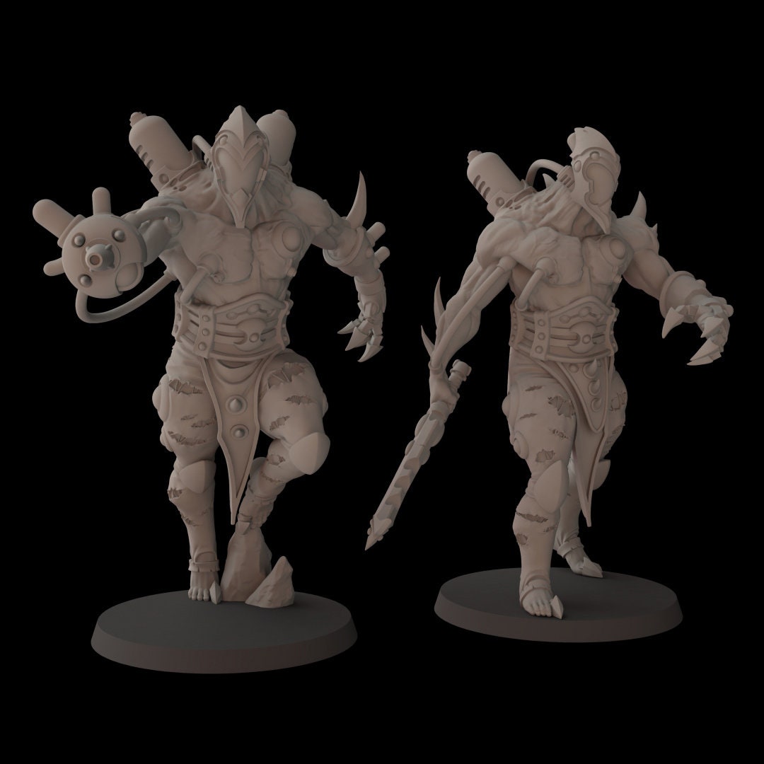 Dark Aeterni Mutants - set of 2 (Sculpted by Fantasy Cult Miniatures)