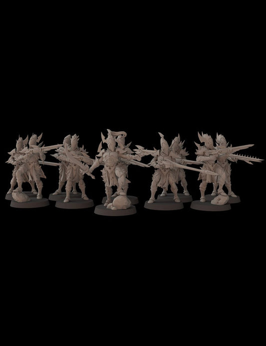 Dark Cult Troops - set of 10 (Sculpted by Fantasy Cult Miniatures)