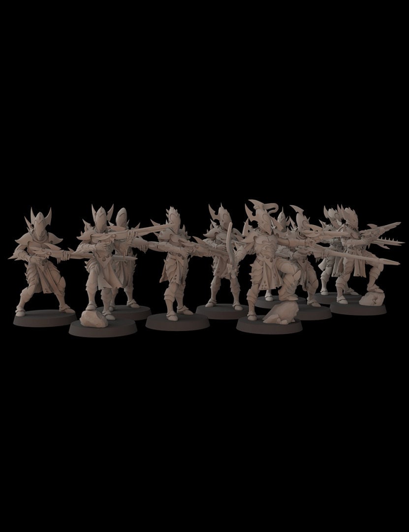 Dark Cult Troops - set of 10 (Sculpted by Fantasy Cult Miniatures)